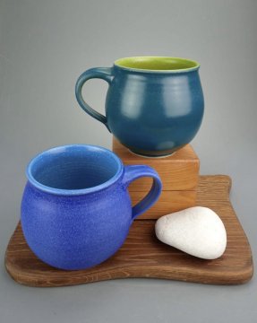 Becher  Primavera /azul <br>                                                ca 400ml 