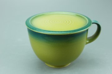 Tasse mit Deckel / Untertasse  <br>                       ca 400 ml