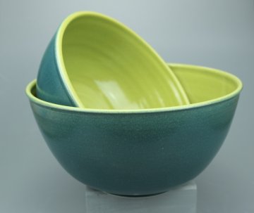 Schüsseln grün, <br>alle Grössen