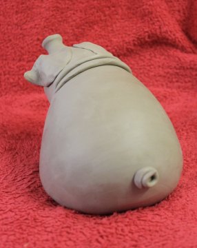 schwein noch nicht glasiert.......